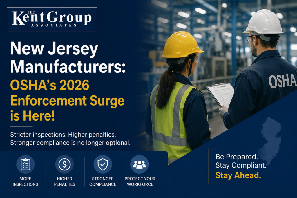 New Jersey Manufacturers OSHA’s 2026 Enforcement Surge is Here!